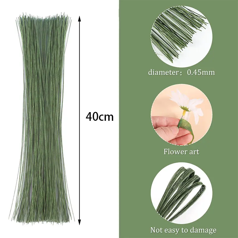100개입, 고품질 종이 코팅 철사, 꽃꽂이용 철사,  - Florist Flower Supply 리뷰 및 가격