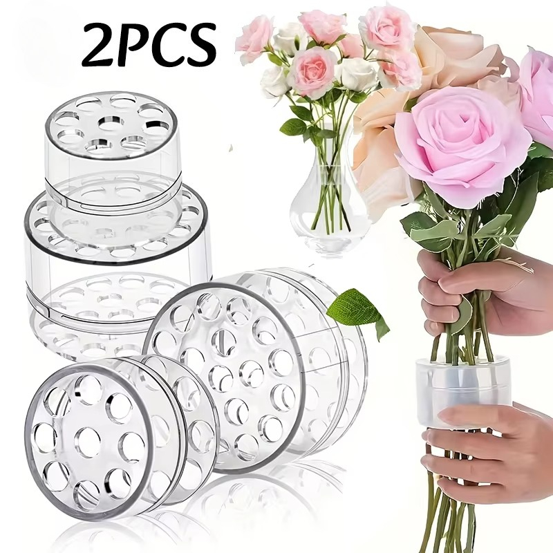 2개입 나선형 꽃병, 투명한 꽃꽂이용 꽃대 받침대, 플 - Florist Supply Vases 리뷰 및 가격